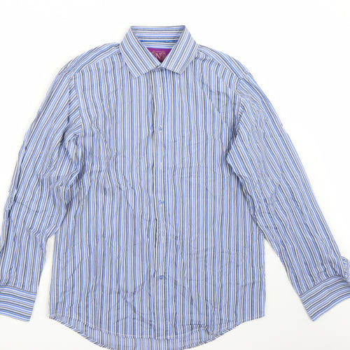 NEXT Mens Blue    Button-Up Size 16