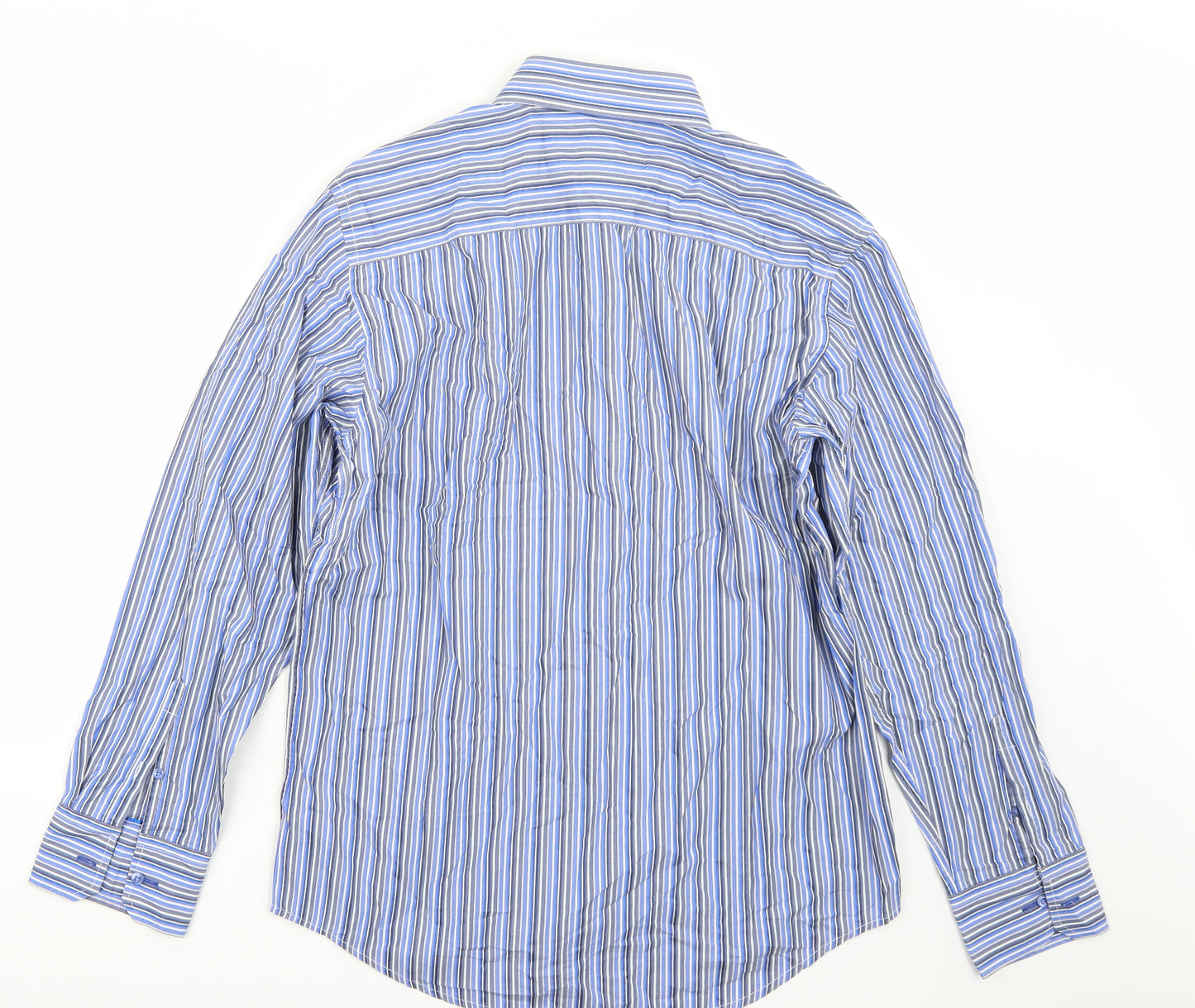 NEXT Mens Blue    Button-Up Size 16