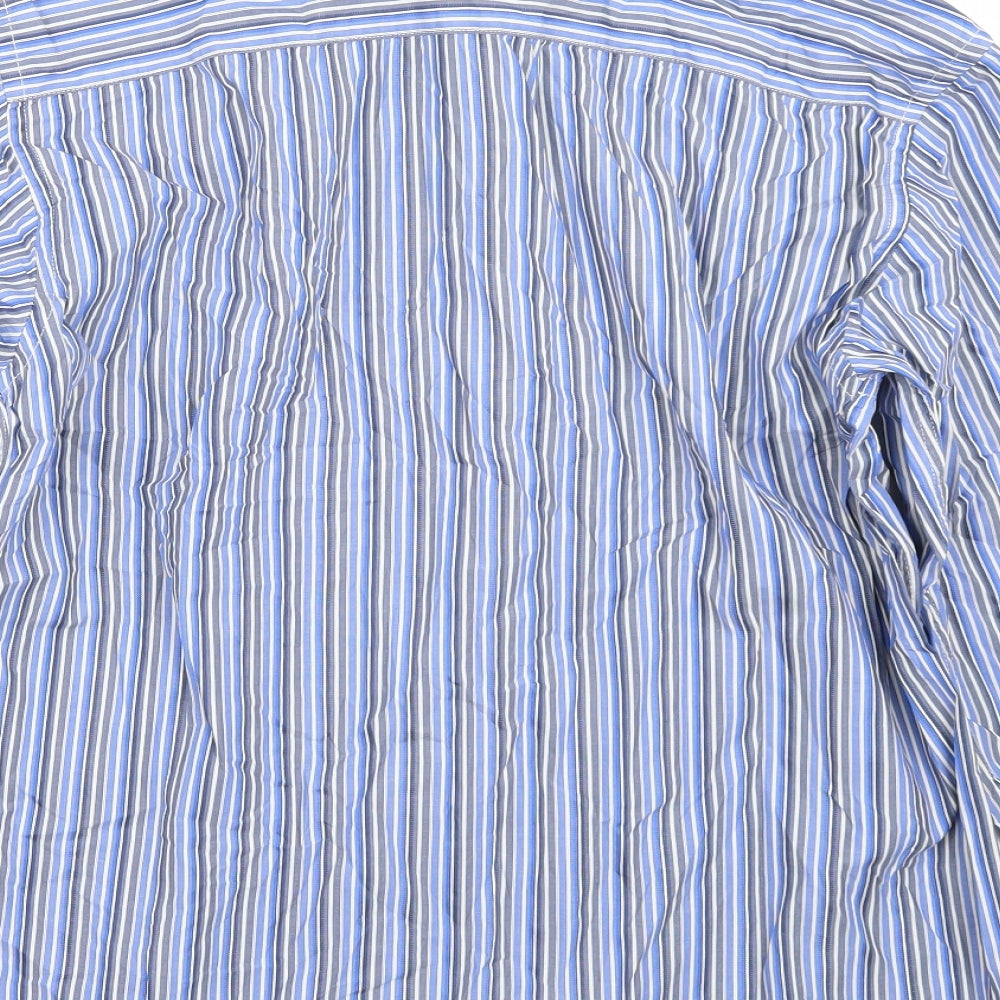 NEXT Mens Blue    Button-Up Size 16