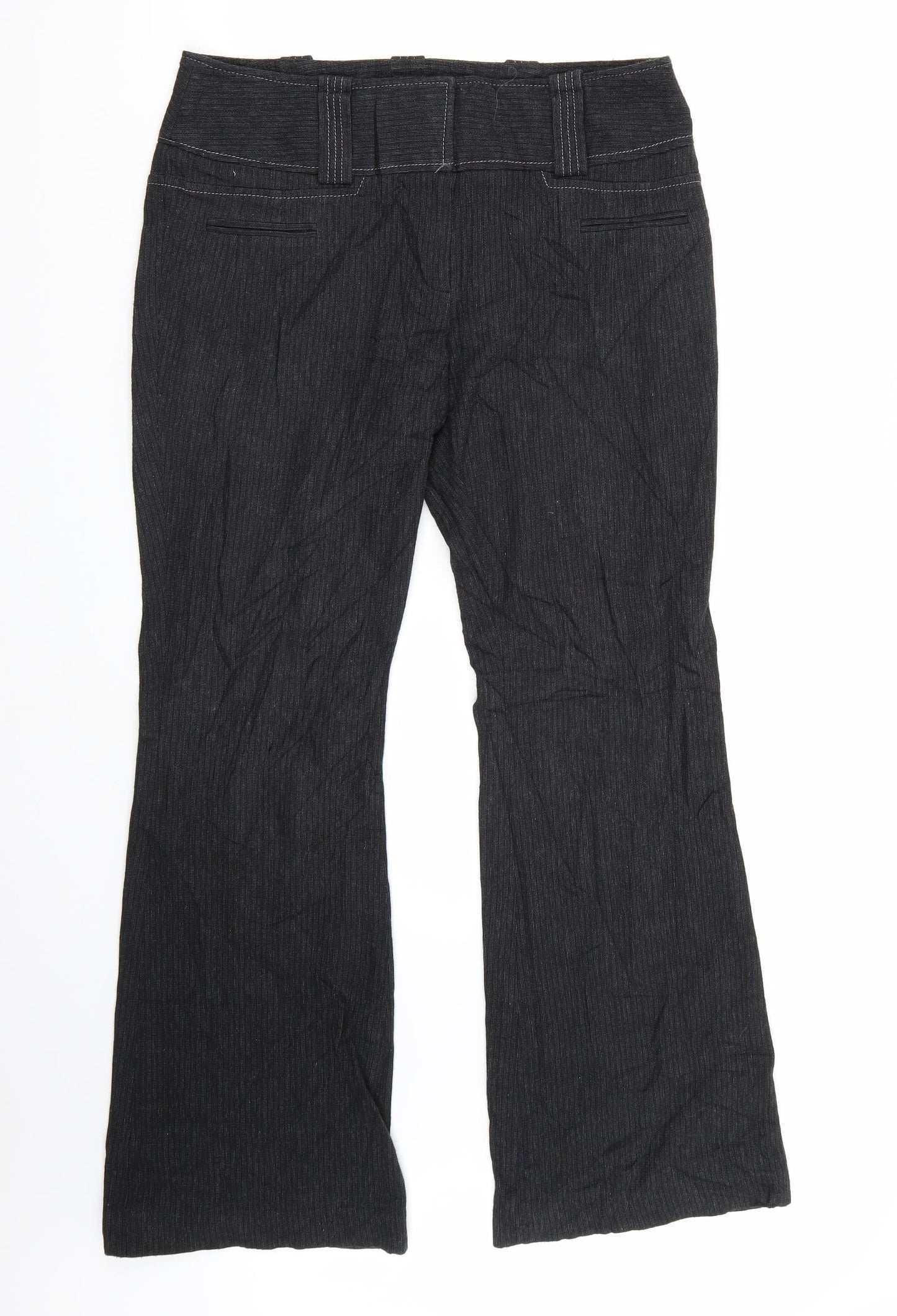 NEXT Womens Black   Trousers  Size 12 L29 in