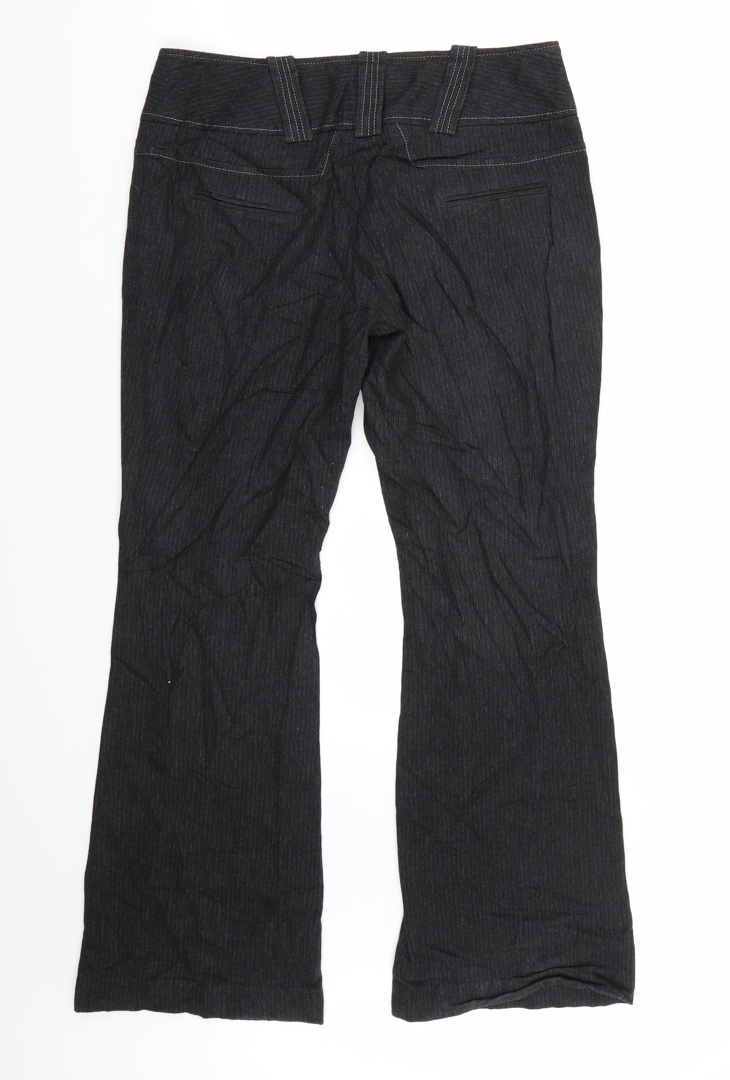 NEXT Womens Black   Trousers  Size 12 L29 in