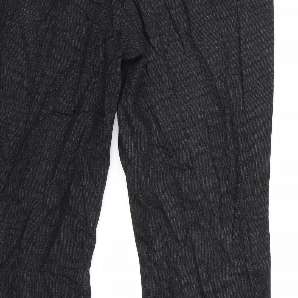 NEXT Womens Black   Trousers  Size 12 L29 in