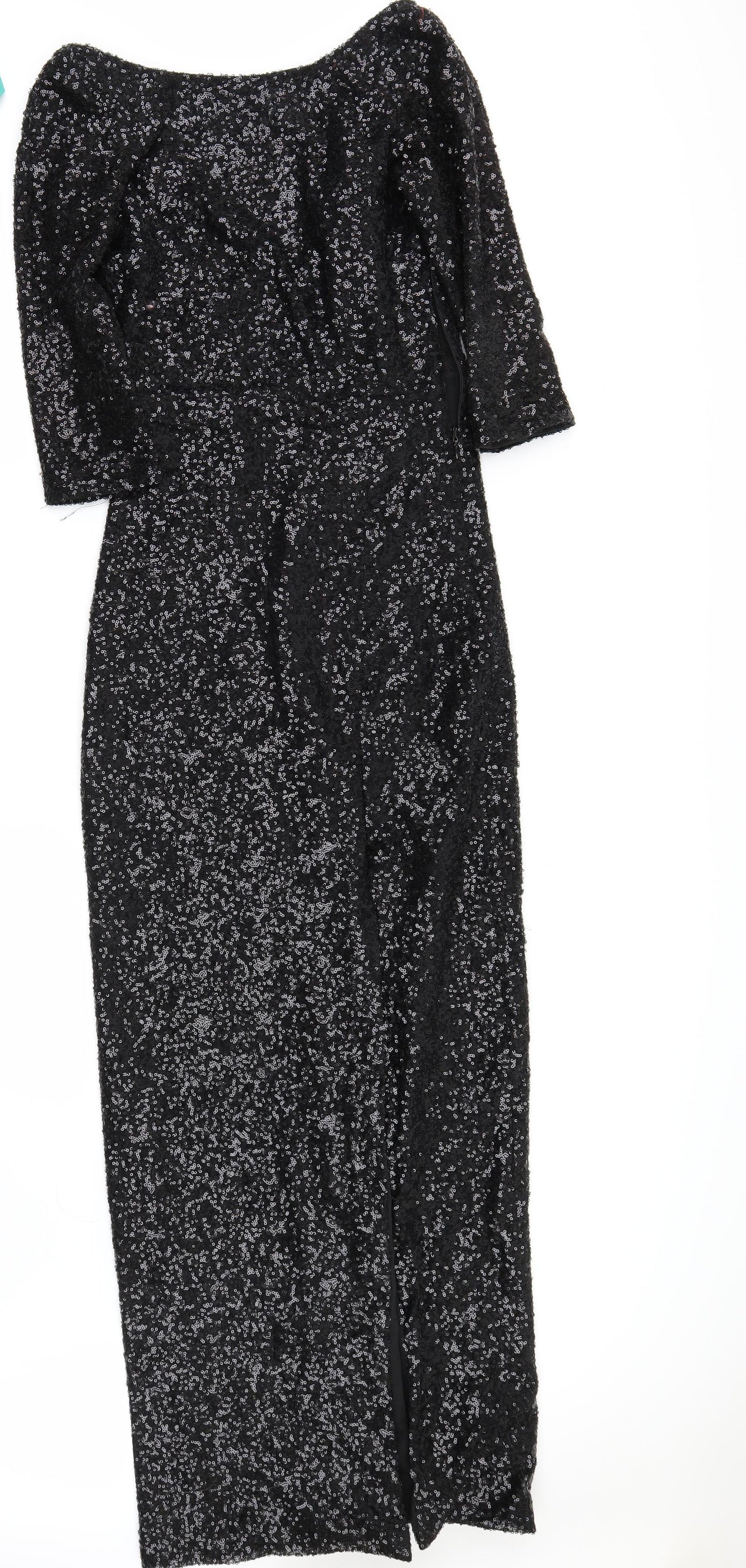 Topshop Womens Black   A-Line  Size 8