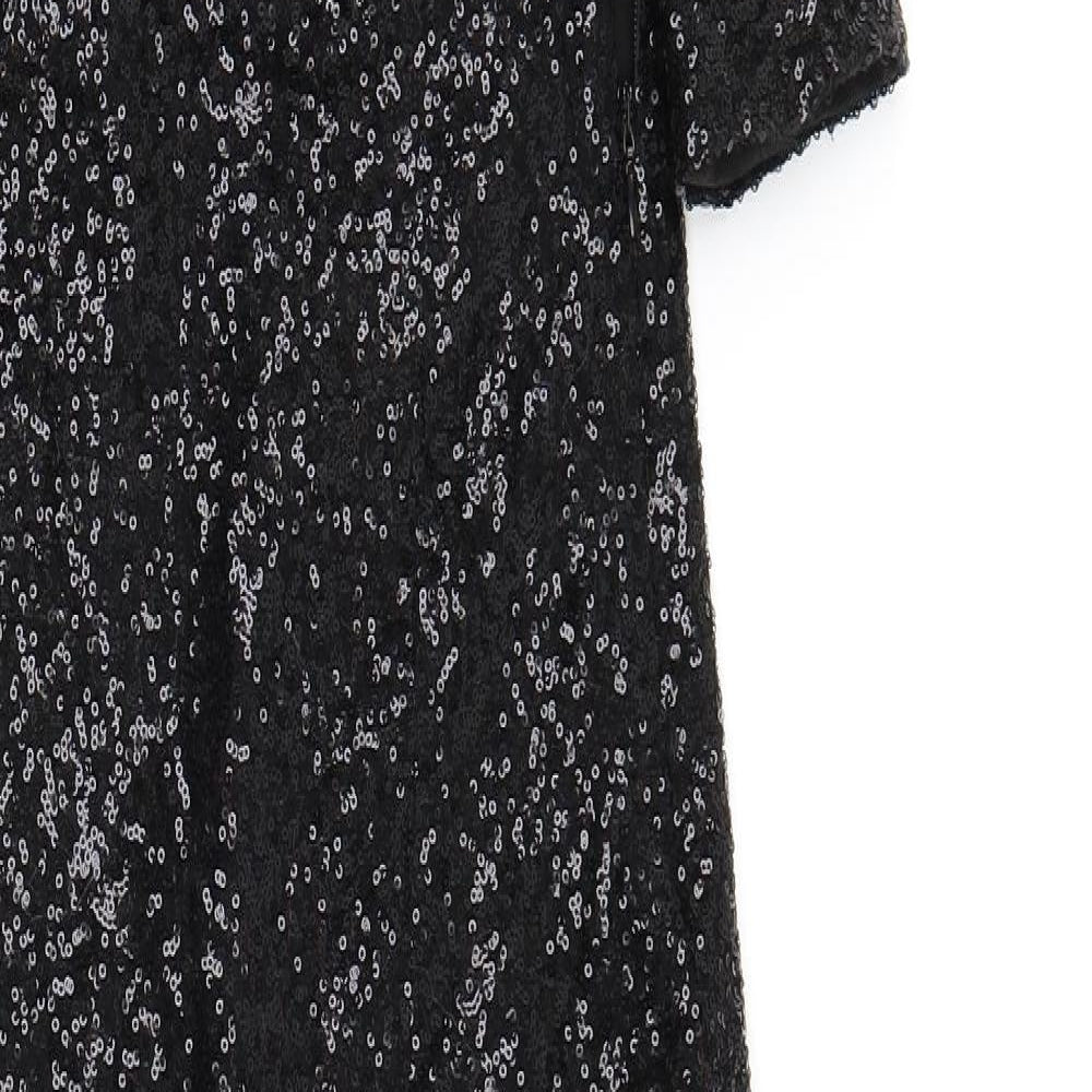 Topshop Womens Black   A-Line  Size 8
