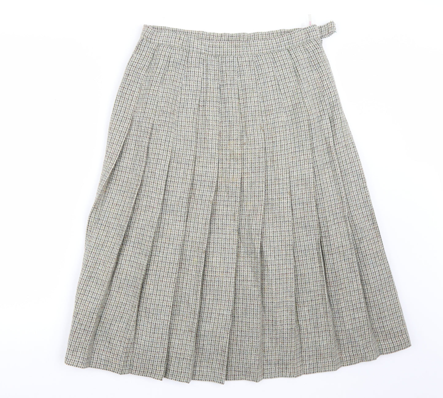 Pitlochry Womens Green   A-Line Skirt Size 16