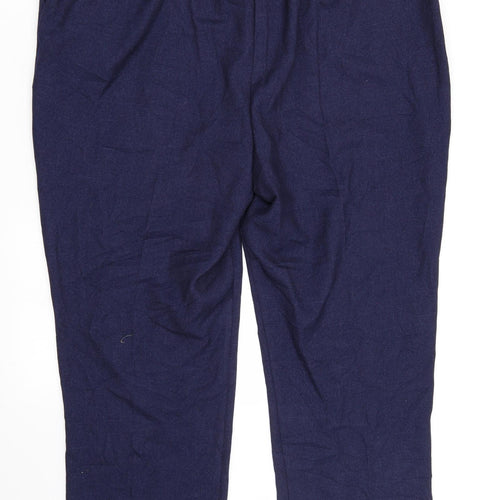 Papaya Womens Blue   Trousers  Size 20 L29 in