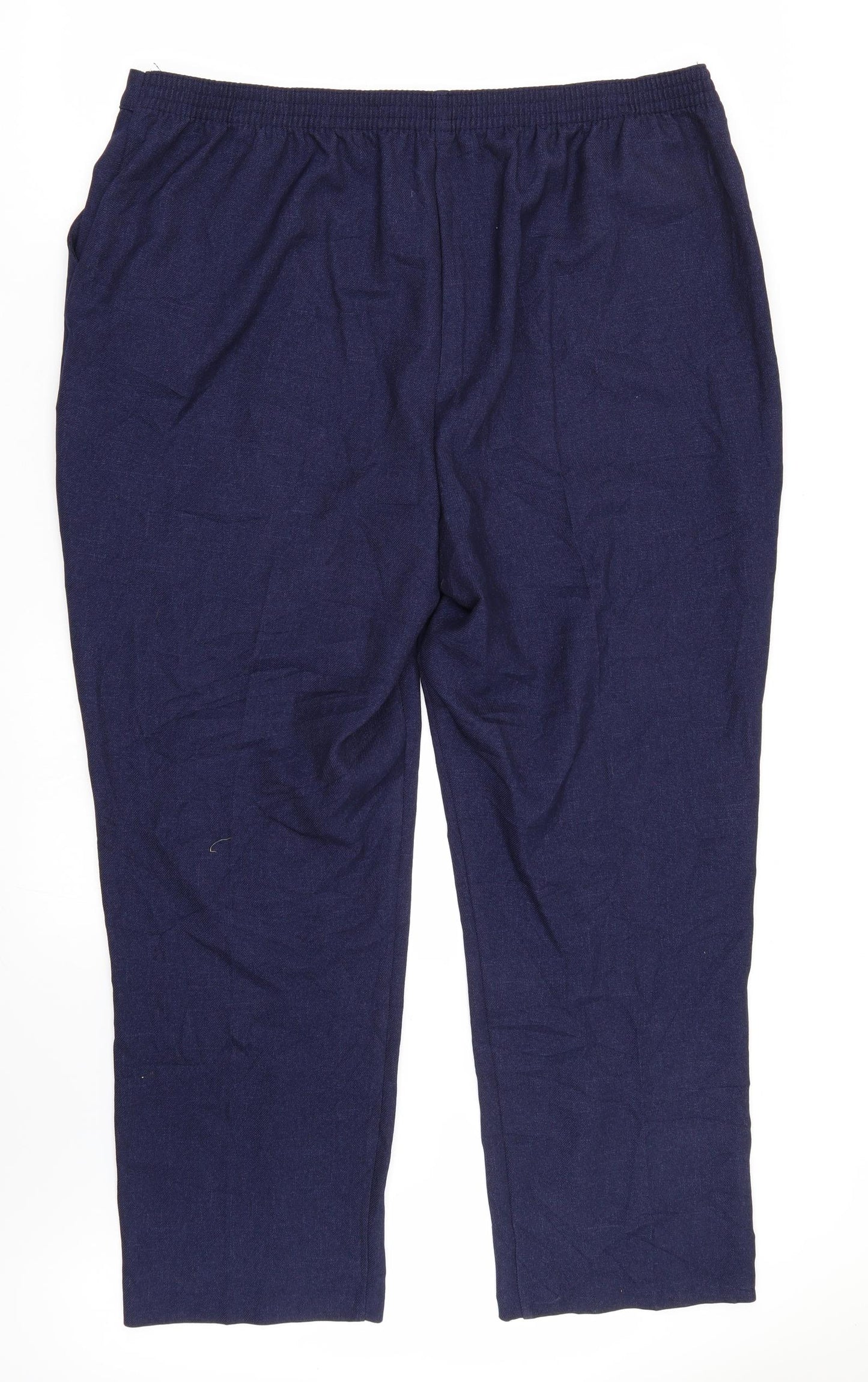 Papaya Womens Blue   Trousers  Size 20 L29 in