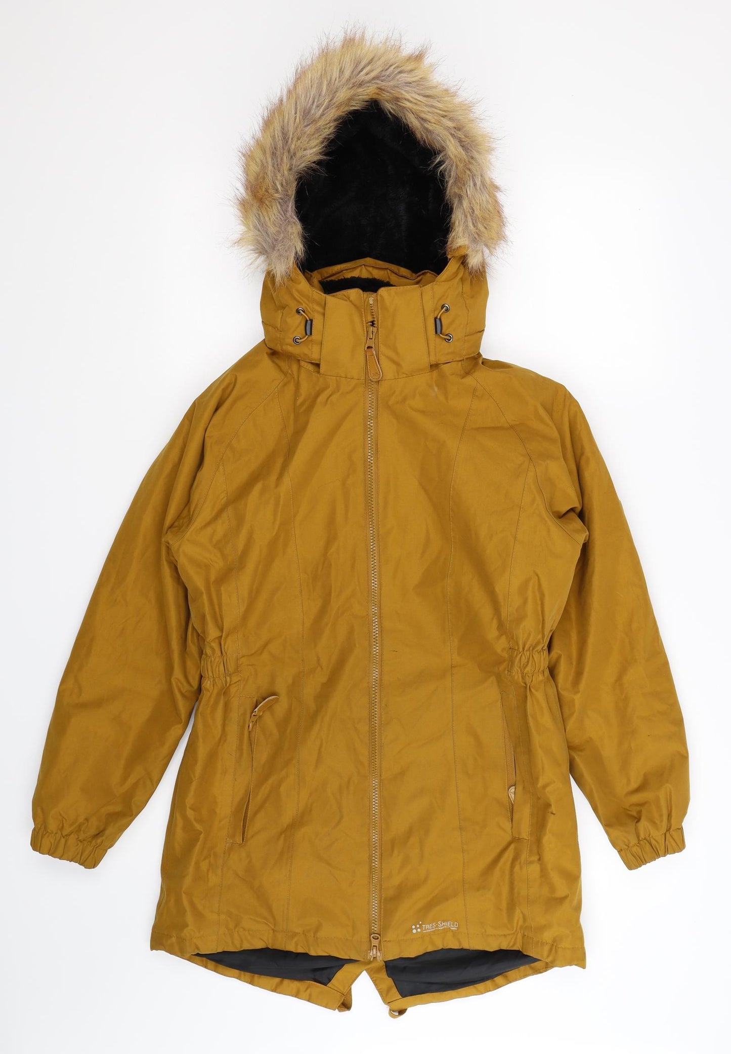 Trespass Womens Beige   Parka Coat Size XS