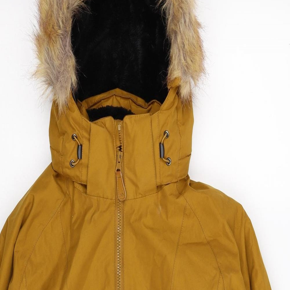 Trespass Womens Beige   Parka Coat Size XS