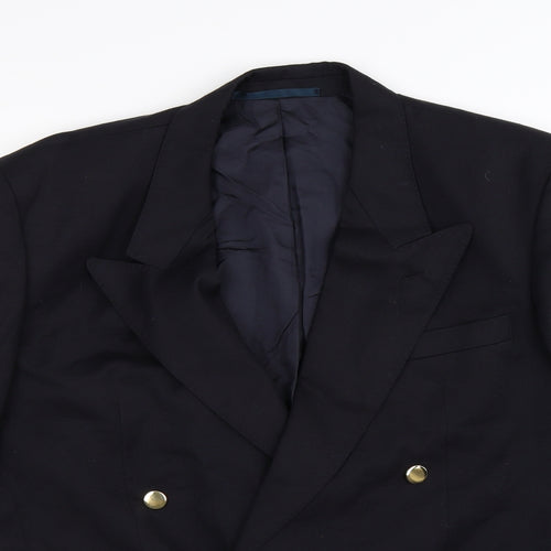Mr Harry Mens Blue   Jacket Suit Jacket Size 42