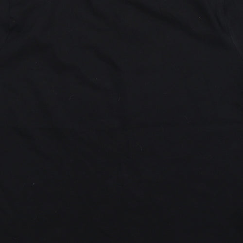 George Womens Black   Basic T-Shirt Size 16