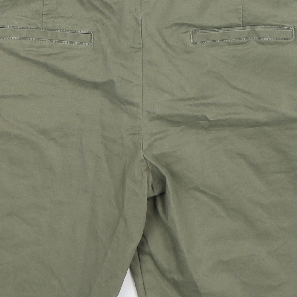 Papaya Womens Green   Chino Shorts Size 12
