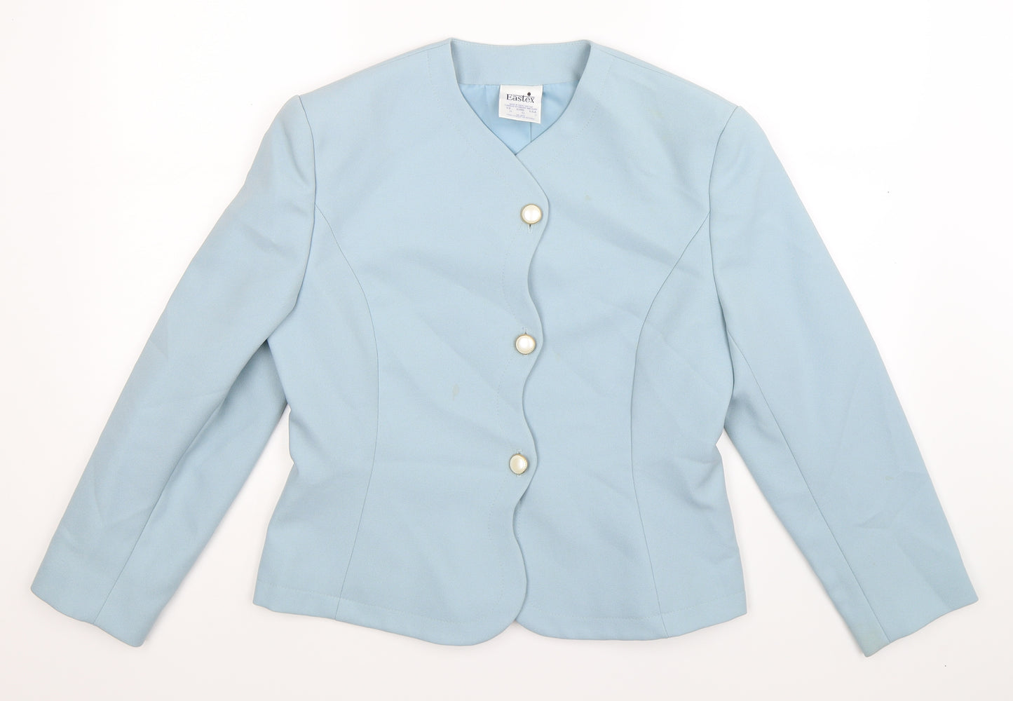Eastex Womens Blue   Jacket Suit Jacket Size 14