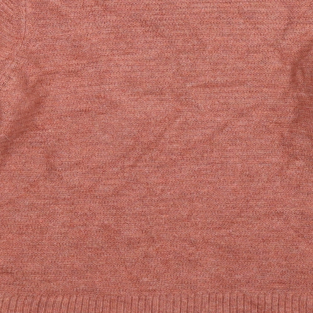 F&F Womens Beige  Knit Pullover Jumper Size 12