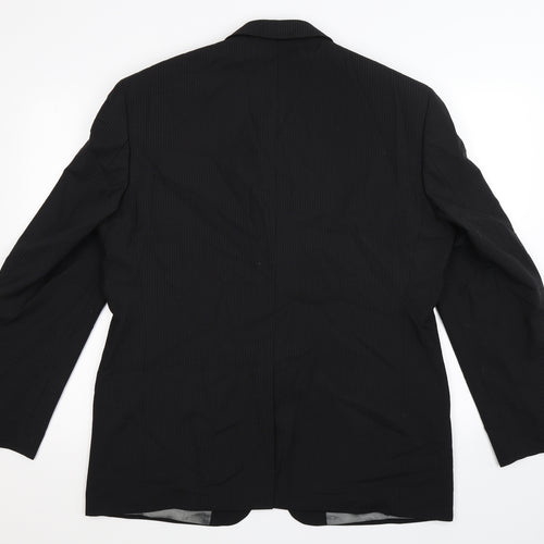 Ciro Citterio Mens Black   Jacket Suit Jacket Size 42