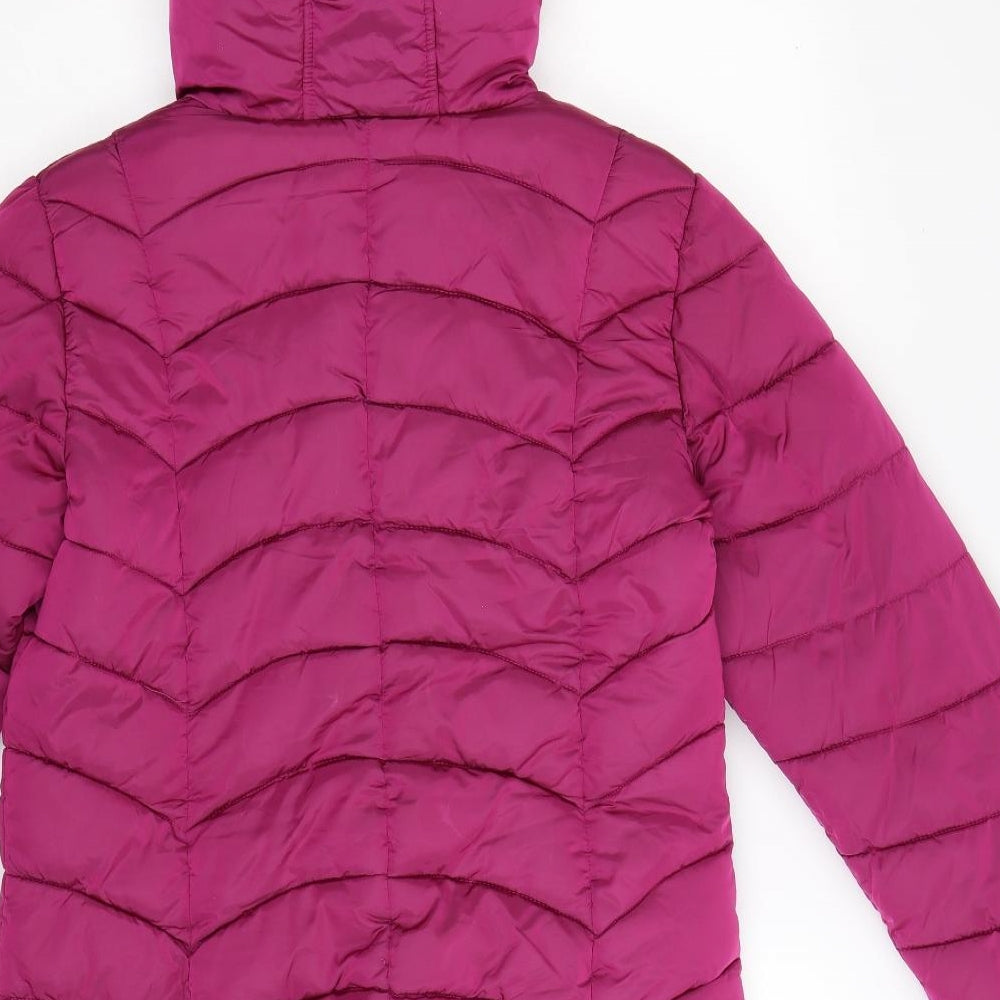 NEXT Girls Pink   Puffer Jacket Coat Size 14 Years