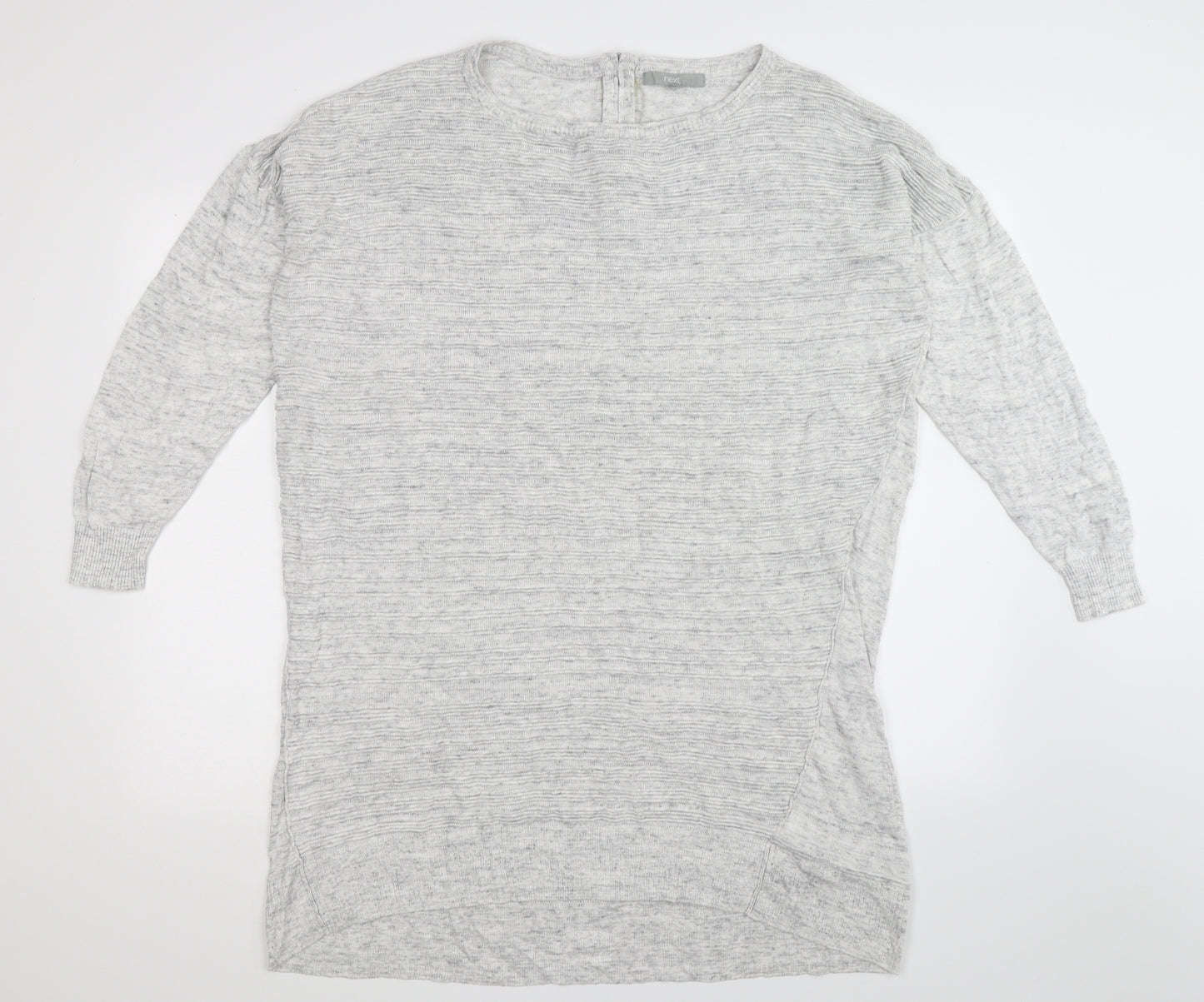 NEXT Womens Grey  Knit Jumper Dress  Size 20