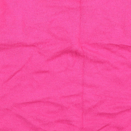 TU Girls Pink  Knit Pullover Jumper Size 9 Years  - Christmas