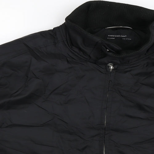 Cedar Wood State Mens Black   Jacket  Size XL