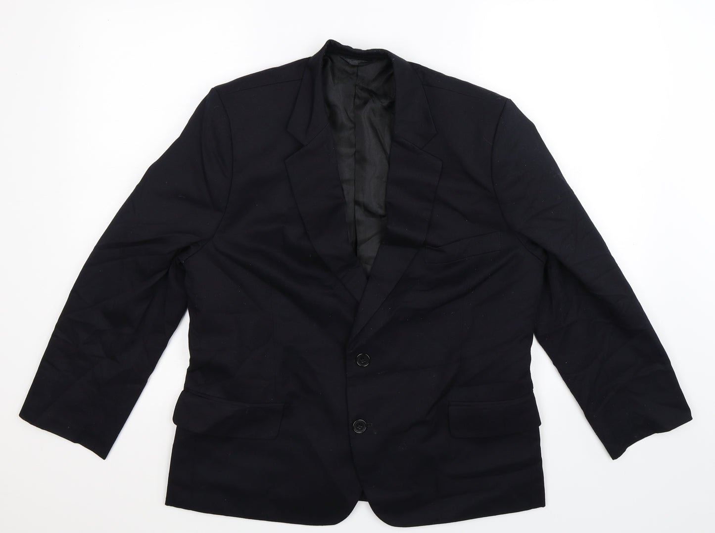 Preworn Womens Blue   Jacket Suit Jacket Size 16
