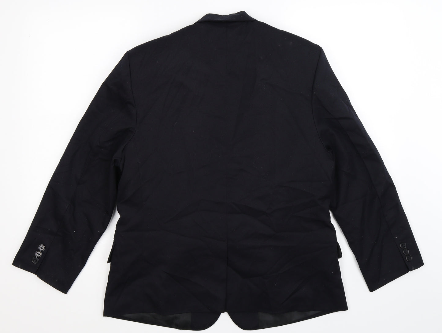 Preworn Womens Blue   Jacket Suit Jacket Size 16
