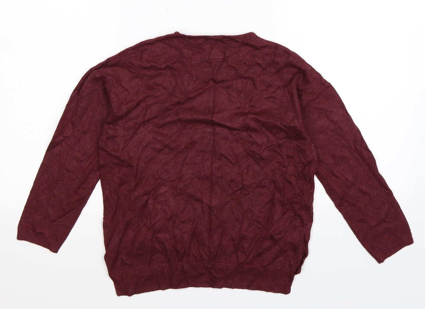 Zara Girls Brown  Knit Pullover Jumper Size 10 Years