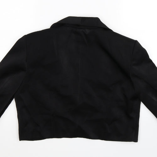 Preworn Womens Black   Jacket Blazer Size 12