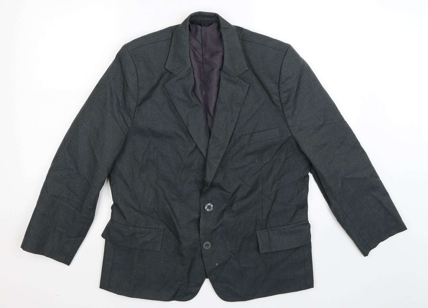 Preworn Womens Grey   Jacket Suit Jacket Size 14