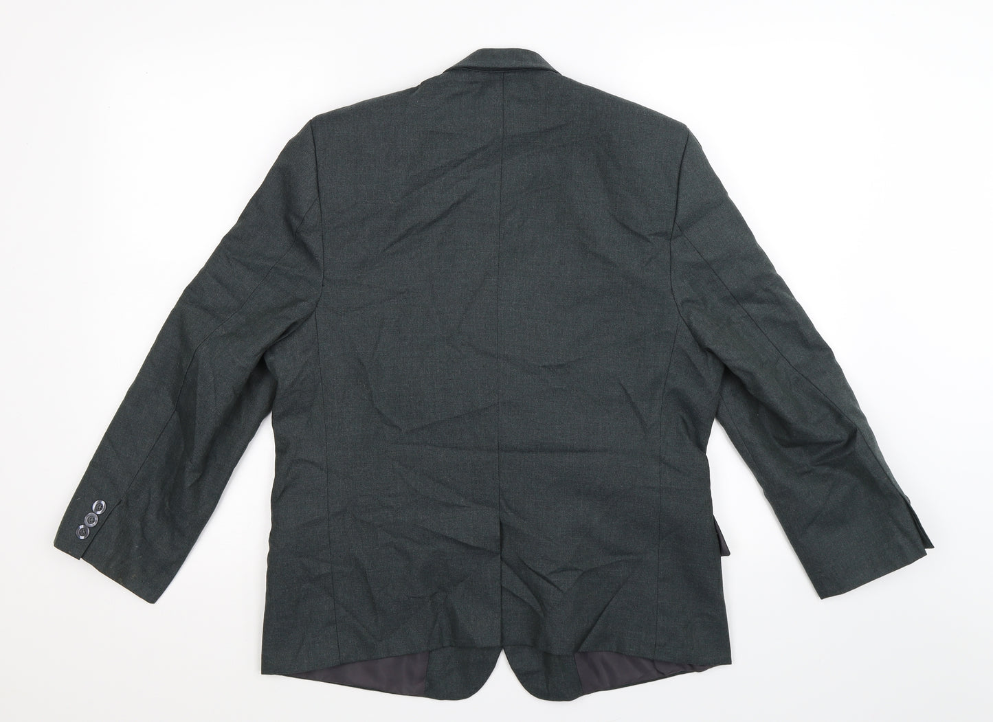 Preworn Womens Grey   Jacket Suit Jacket Size 14