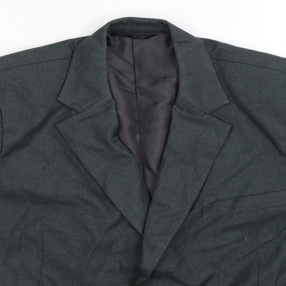 Preworn Womens Grey   Jacket Suit Jacket Size 14