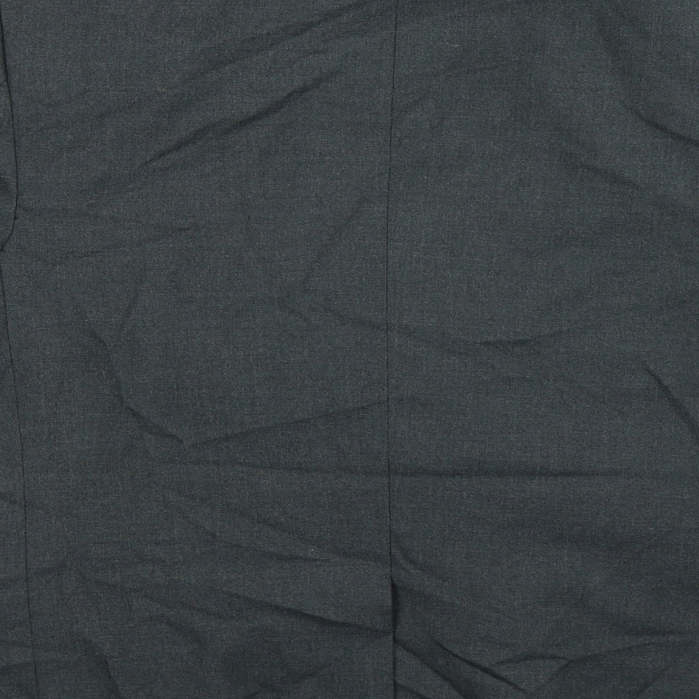 Preworn Womens Grey   Jacket Suit Jacket Size 14