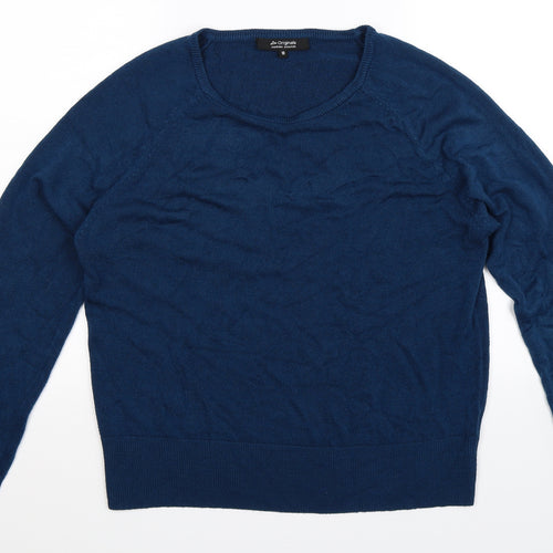 Originals Womens Blue  Knit Pullover Jumper Size 18