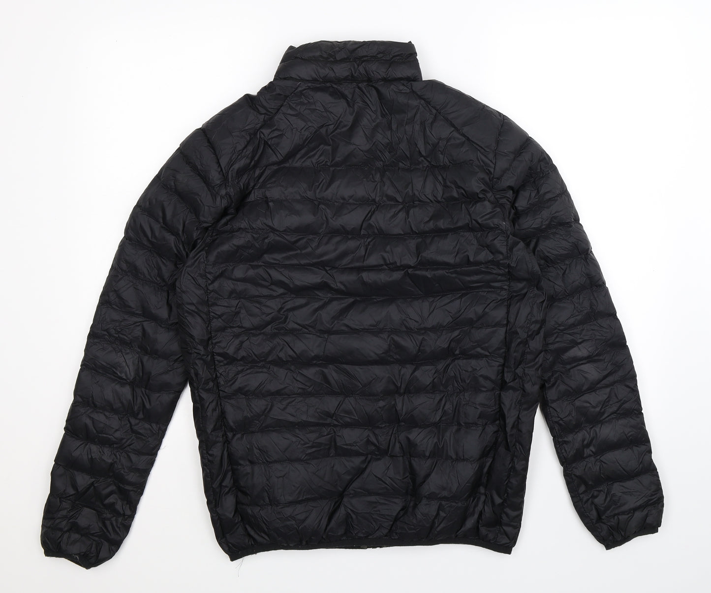 Harvey & Jones Mens Black   Puffer Jacket Jacket Size S