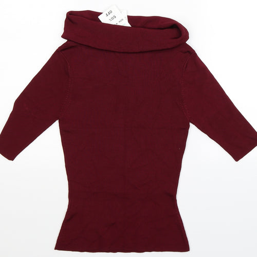 DCS Womens Brown   Pullover Jumper Size 10