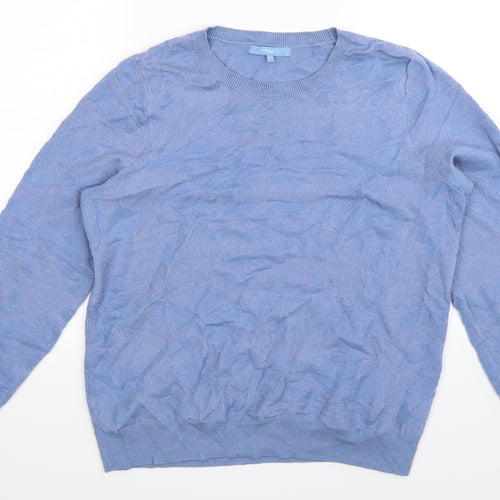 NEXT Womens Blue  Knit Pullover Jumper Size 16