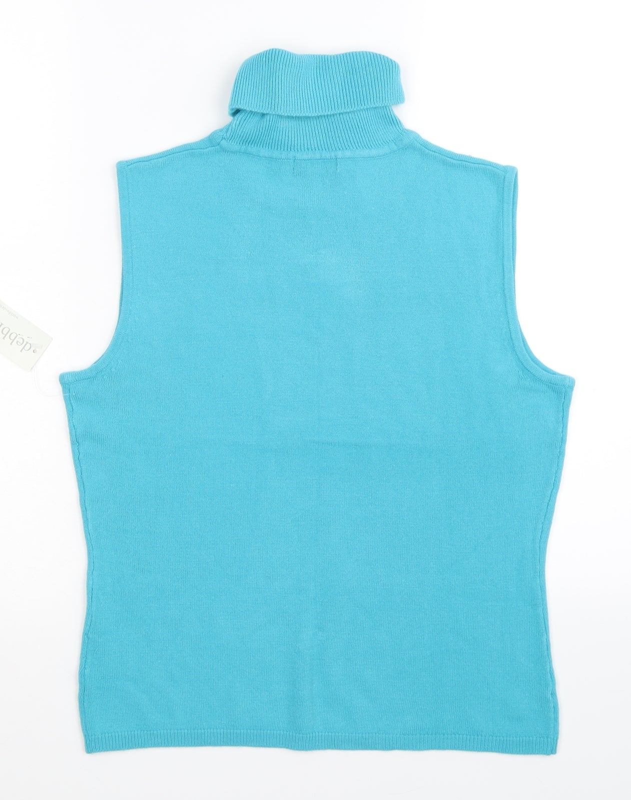 Debbie Morgan Womens Blue  Knit Pullover Jumper Size L