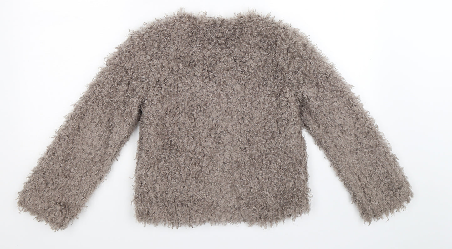 NEXT Girls Grey   Jacket  Size 8 Years