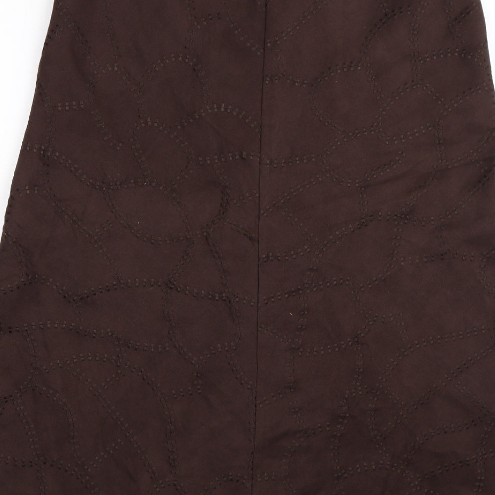 M&Co Womens Grey   Maxi Skirt Size 14