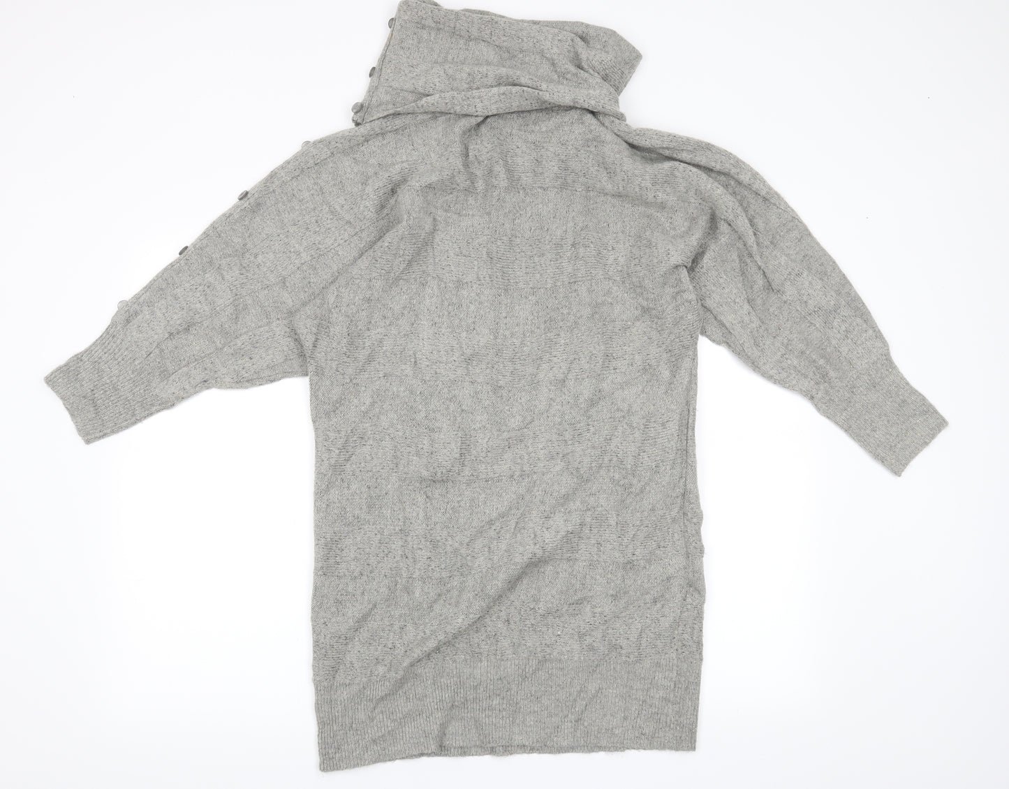 Wallis Womens Grey   Pullover Jumper Size S