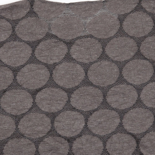 Saloos Womens Brown Geometric  Pullover Jumper Size 22