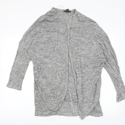 Primark Womens Grey   Cardigan Jumper Size 10
