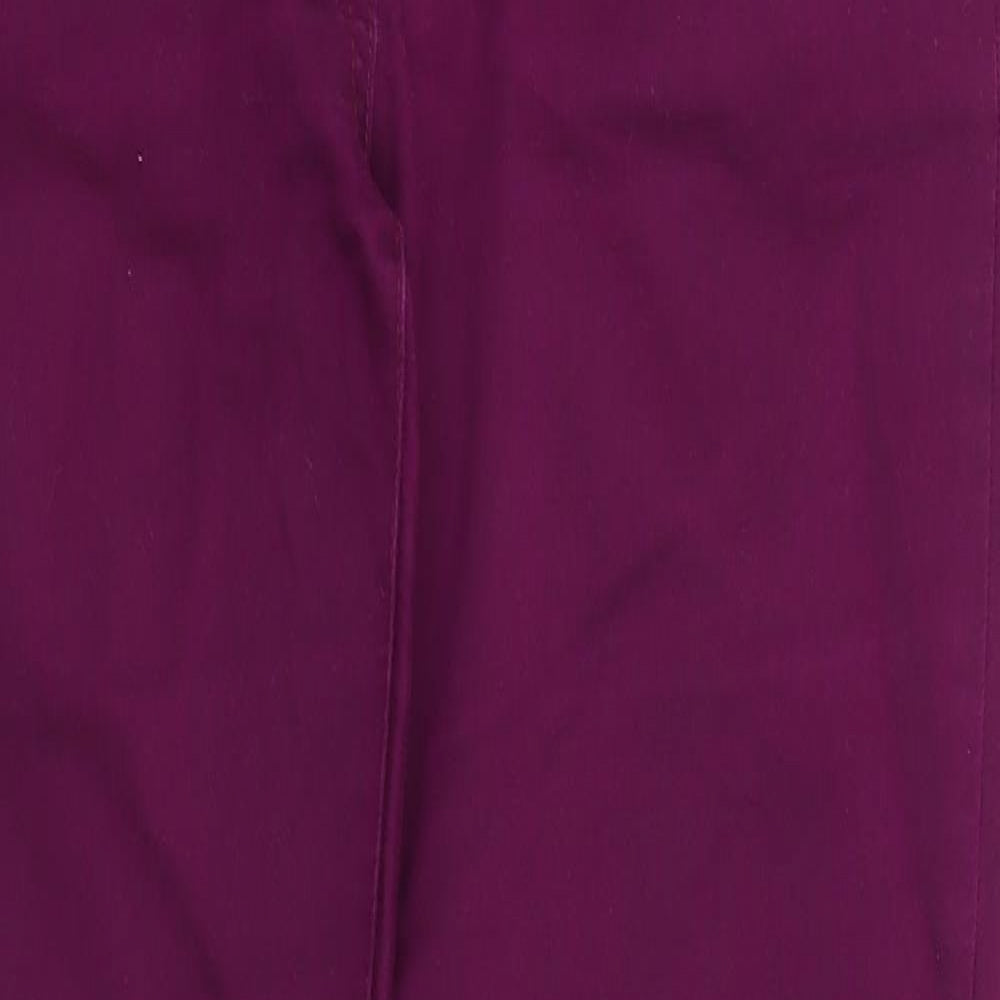 Red Herring Womens Purple   Skinny Jeans Size 14 L31 in