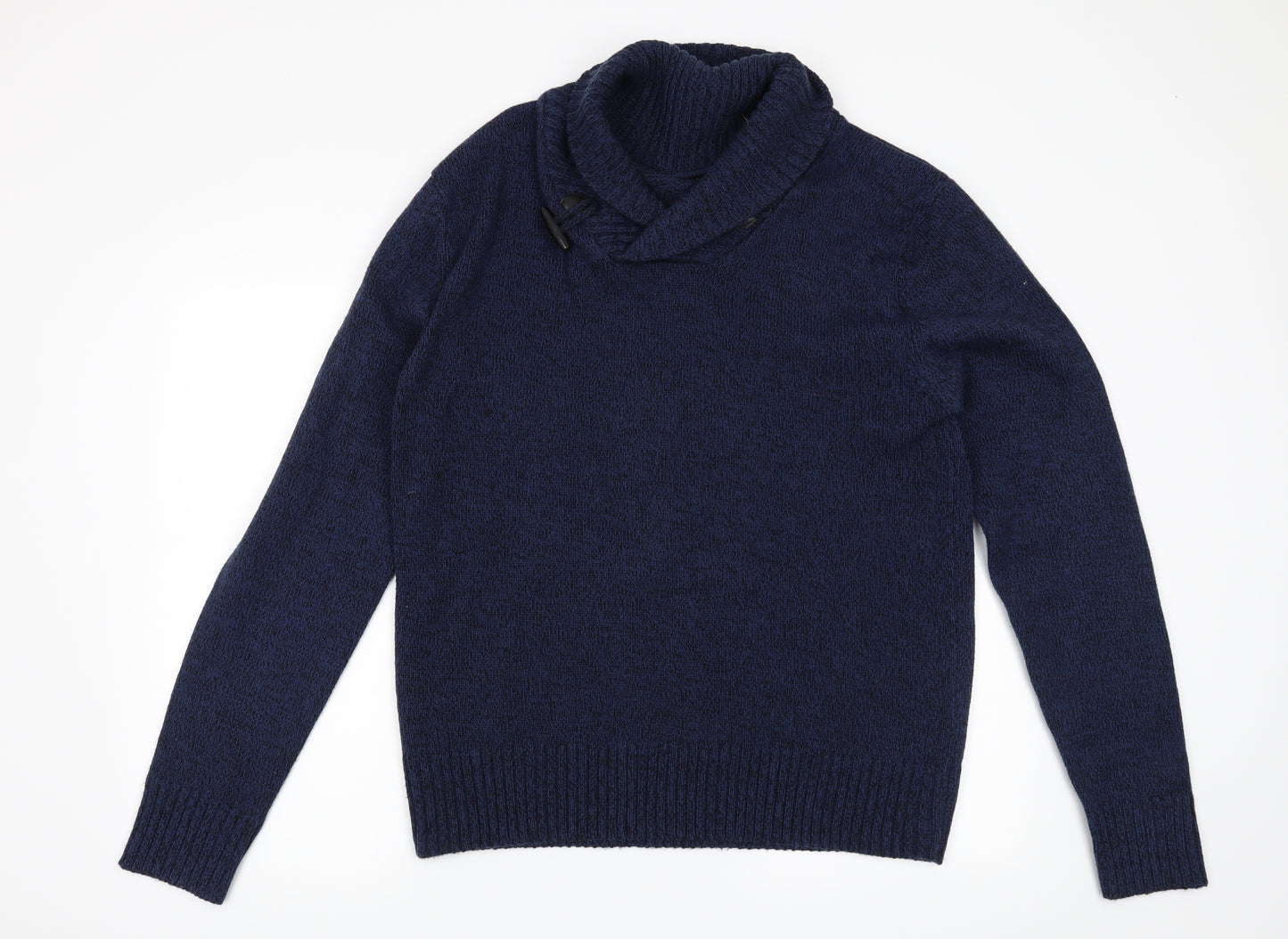 Brave Soul Mens Blue   Pullover Jumper Size 2XL