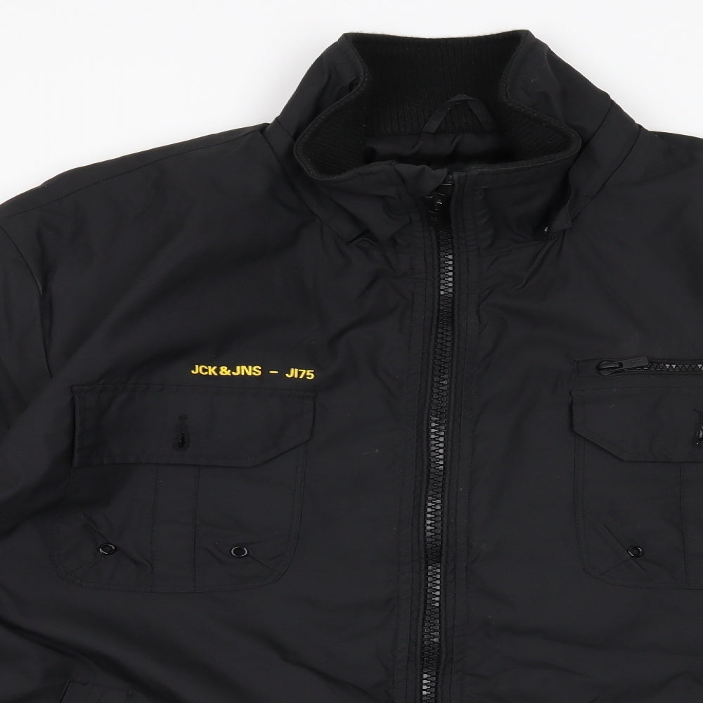 JACK & JONES Mens Black   Jacket  Size XL