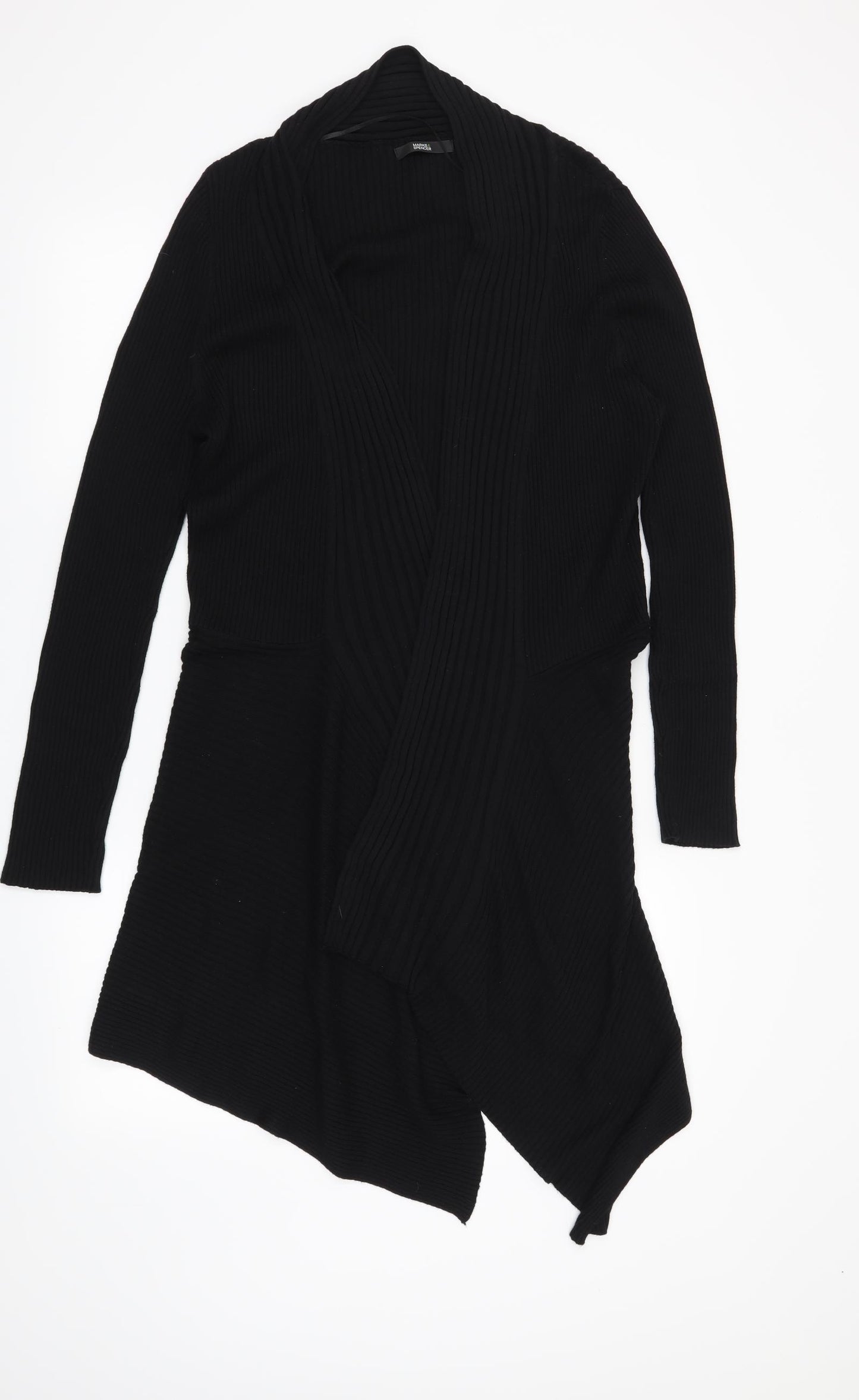 Marks and Spencer Womens Black   Cardigan Jumper Size 16