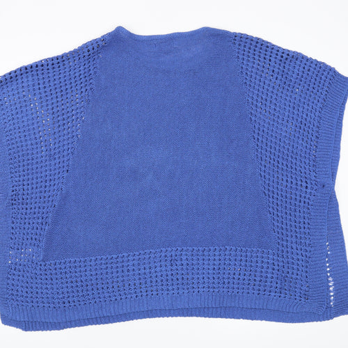 Nightingales Womens Blue   Pullover Jumper Size 16