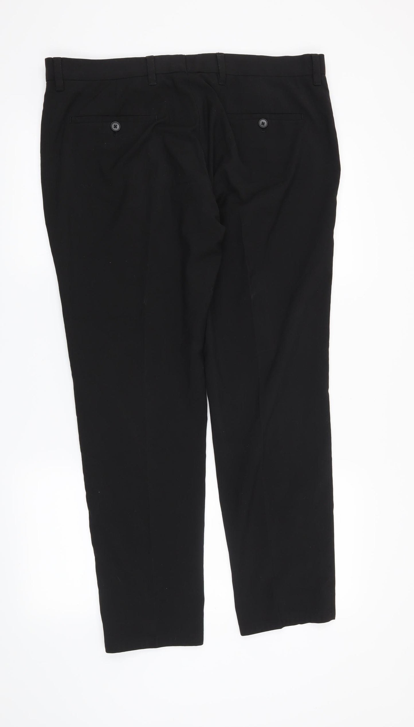 NEXT Mens Black   Trousers  Size 36 in L29 in