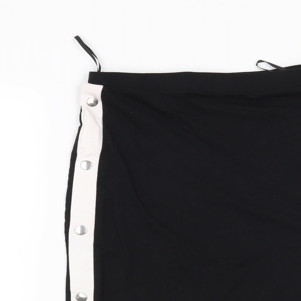 SheIn Womens Black   Straight & Pencil Skirt Size M