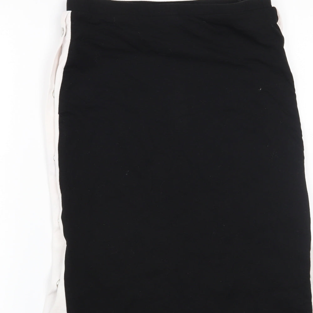 SheIn Womens Black   Straight & Pencil Skirt Size M