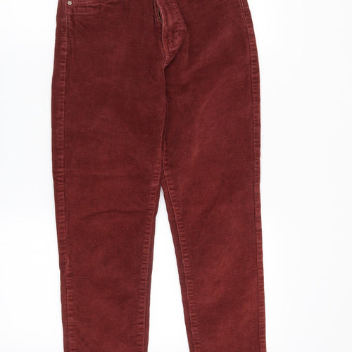 Pull & Bear Womens Red   Trousers  Size 26 in L25 in